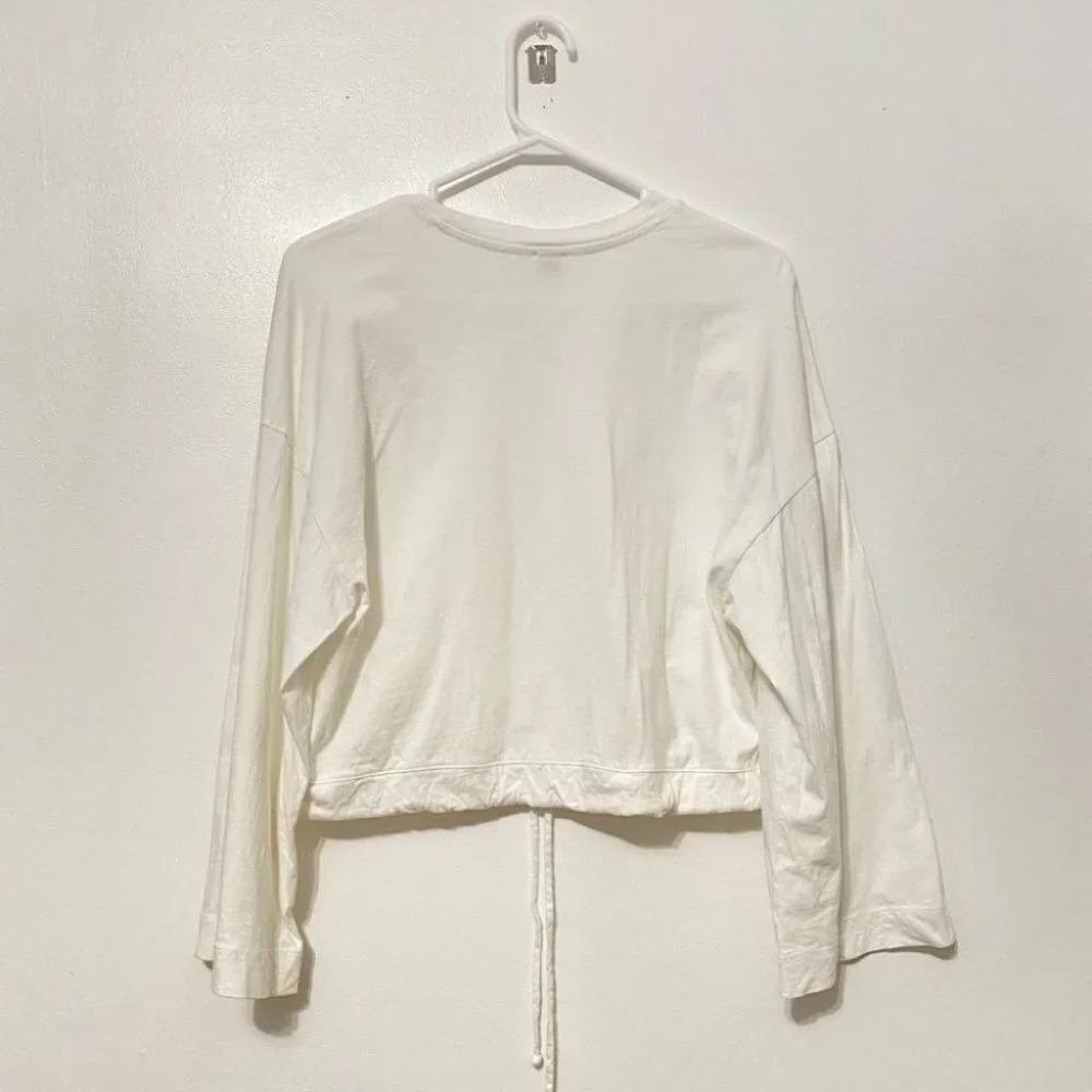 Aritzia - Wilfred Axel Cotton Top with Drawstring - Picture 4 of 6